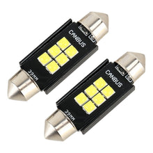 Load image into Gallery viewer, 2 PCS 39mm DC12V / 2.5W / 6000K / 170LM 6LEDs SMD-3030 Car Reading Lamp Dome Light, 39mm