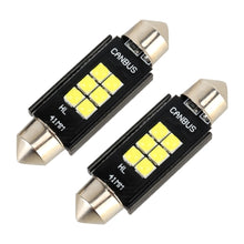 Load image into Gallery viewer, 2 PCS 41mm DC12V / 2.5W / 6000K / 170LM 6LEDs SMD-3030 Car Reading Lamp Dome Light, 41mm