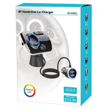 Load image into Gallery viewer, BC49BQ Car Digital Radio Receiver Bluetooth MP3 Player FM Transmitter Voice Assistant QC3.0 Quick Charger, BC49BQ