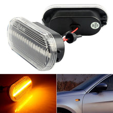 Load image into Gallery viewer, 2 PCS D12V / 5W Car LED Leaf Board Side Flowing Water Turn Signal Light for Volkswagen, For Volkswagen(Black), For Volkswagen(Transparent)