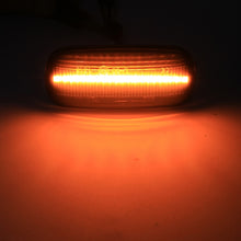 Load image into Gallery viewer, 2 PCS DC12V / 3W Car LED Dynamic Blinker Side Lights Flowing Water Turn Signal Light for Audi, Yellow Light, For Audi