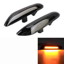 Load image into Gallery viewer, 2 PCS D12V / 5W Car LED Dynamic Blinker Side Lights Flowing Water Turn Signal Light for BMW, Yellow Light, For BMW