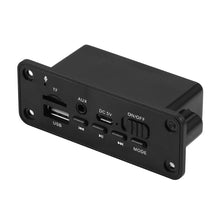 Load image into Gallery viewer, Car 5V 2x3W Audio MP3 Player Decoder Board FM Radio TF USB 3.5mm AUX, with Bluetooth and Recording Call Function, Audio MP3 Player Decoder Board