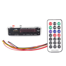 Load image into Gallery viewer, Car 5V Color Screen Audio MP3 Player Decoder Board FM Radio SD Card USB, with Bluetooth Function &amp; Remote Control, 5V