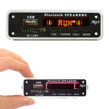 Load image into Gallery viewer, Car 5V Color Screen Audio MP3 Player Decoder Board FM Radio SD Card USB, with Bluetooth Function &amp; Remote Control, 5V