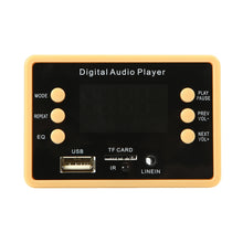 Load image into Gallery viewer, Car 5V Color Screen Audio MP3 Player Decoder Board FM Radio TF Card USB, with Bluetooth Function &amp; Remote Control, 5V
