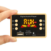 Load image into Gallery viewer, Car 5V Color Screen Audio MP3 Player Decoder Board FM Radio TF Card USB, with Bluetooth Function &amp; Remote Control, 5V