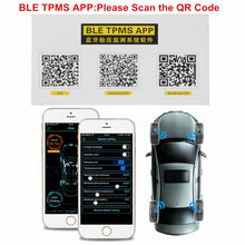 Load image into Gallery viewer, Bluetooth 4.0 TPMS Car External Tire Pressure Monitoring  Pressure Detection System, Car External Tire Pressure Detection System