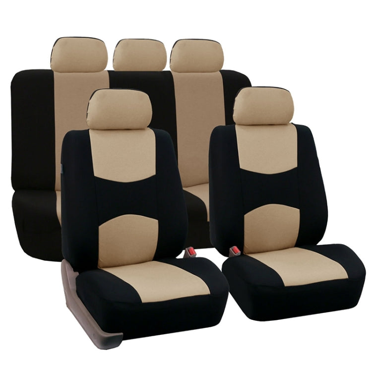 9 in 1 Universal Four Seasons Anti-Slippery Cushion Mat Set for 5 Seat Car, Style:Ordinary, Ordinary Style, Beige, Ordinary Style, Black, Ordinary Style