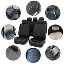 Load image into Gallery viewer, 4 in 1 Universal PU Leather Four Seasons Anti-Slippery Front Seat Cover Cushion Mat Set for 2 Seat Car, For 2 Seat Car