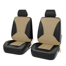 Load image into Gallery viewer, 4 in 1 Universal PU Leather Four Seasons Anti-Slippery Front Seat Cover Cushion Mat Set for 2 Seat Car, For 2 Seat Car