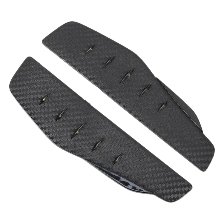 1 Pair 3R-2156 Universal Car Rearview Mirror Rain Blades Mirror Eyebrow Rain Cover