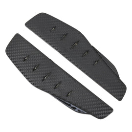 1 Pair 3R-2156 Universal Car Rearview Mirror Rain Blades Mirror Eyebrow Rain Cover