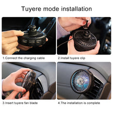 Load image into Gallery viewer, F203A Portable Car Air Outlet Electric Cooling Fan, F203A