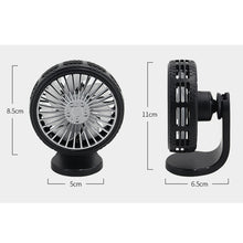 Load image into Gallery viewer, F203B Portable Car Air Outlet Sucker Electric Cooling Fan with Aromatherapy, F203B