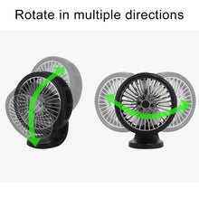Load image into Gallery viewer, F203B Portable Car Air Outlet Sucker Electric Cooling Fan with Aromatherapy, F203B