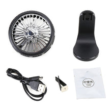 Load image into Gallery viewer, F203B Portable Car Air Outlet Sucker Electric Cooling Fan with Aromatherapy, F203B