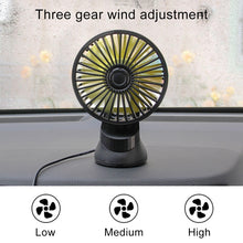 Load image into Gallery viewer, F402 Portable Car Center Console Sucker Electric Cooling Fan with Aromatherapy, F402