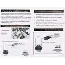 Load image into Gallery viewer, 3000W DC 24V to AC 220V Car Multi-functional Sine Wave Power Inverter, Random Color Delivery, 3000W(Sine Wave)