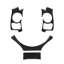 Load image into Gallery viewer, 4 in 1 Car Carbon Fiber Steering Wheel Button Decorative Sticker for Lexus IS250 NX200 200t 300h, Left and Right Drive Universal, For Lexus IS250 NX200 200t 300h(B)