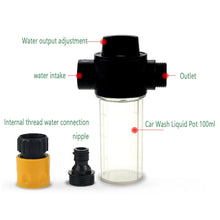 Load image into Gallery viewer, Portable Multi-functional Car Washer Water Gun Foam Pot Water Sprayer, Foam Pot Water Sprayer Kettle