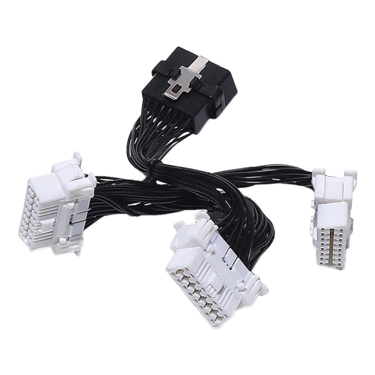 3 in 1 Car OBD Diagnostic Extended Cable OBD2 Cable for Toyota, For Toyota