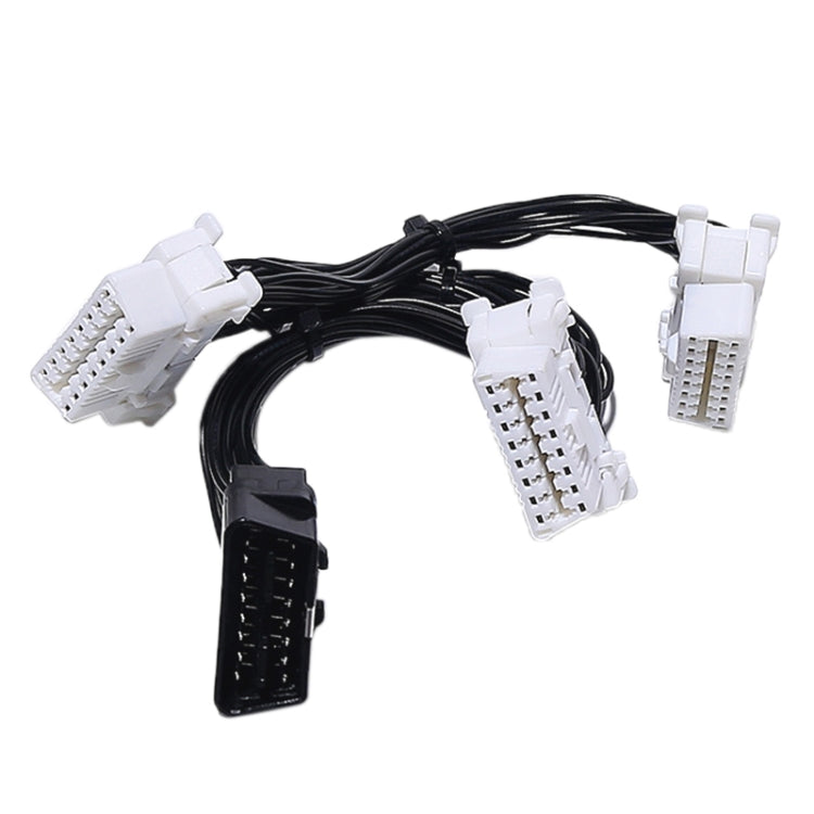 3 in 1 Car OBD Diagnostic Extended Cable OBD2 Cable for Toyota, For Toyota