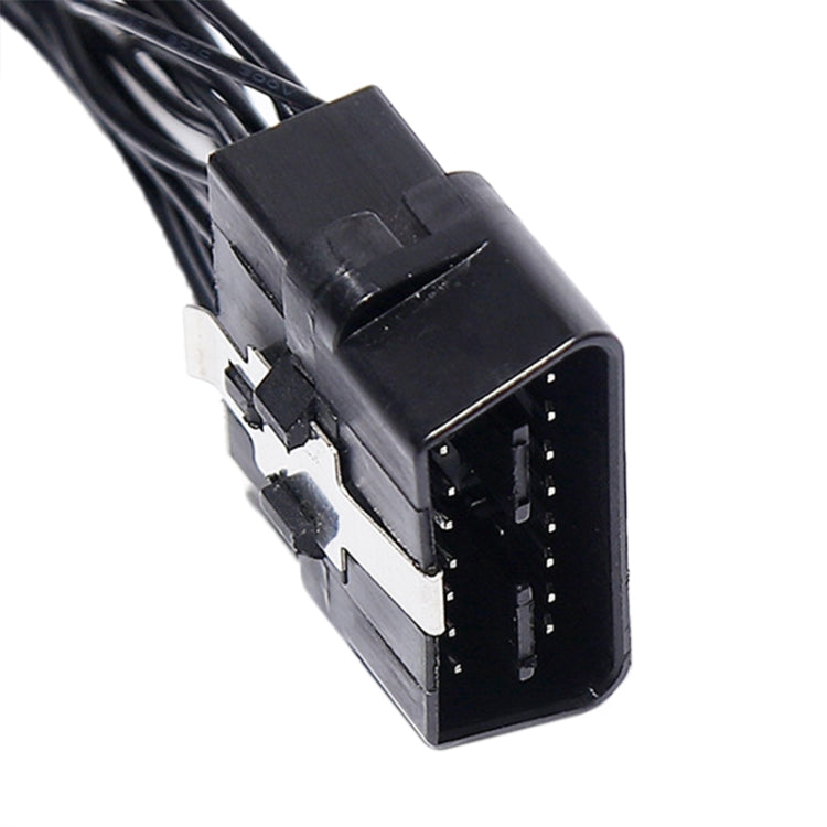 3 in 1 Car OBD Diagnostic Extended Cable OBD2 Cable for Toyota, For Toyota