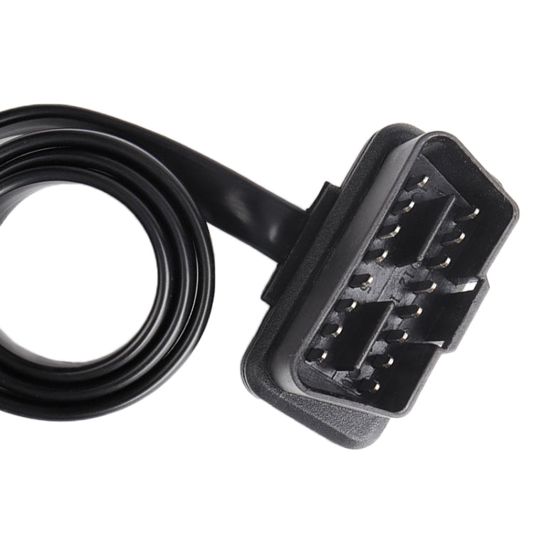 16PIN Car Ultra-thin OBD Diagnostic Extended Cable OBD2 Cable with Switch, 16PIN