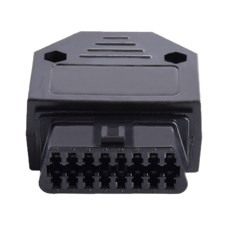 16PIN Car OBD 2 Female Connector OBD Plug + Case + Terminal + Screw, Female
