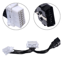 Load image into Gallery viewer, 2 in 1 16PIN Car OBD Diagnostic Extended Cable OBD2 Cable, OBD2 Cable