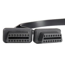 Load image into Gallery viewer, 2 in 1 16PIN Car Straight Head OBD Diagnostic Extended Cable OBD2 Cable, Straight Head
