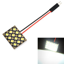 Load image into Gallery viewer, DC12V / 1.3W / 6000K / 80LM 12LEDs SMD-2835 Car Reading Lamp Dome Light, 12LEDs