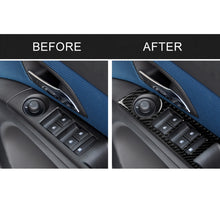 Load image into Gallery viewer, Car Carbon Fiber Window Lift Switch Panel Decorative Sticker for Chevrolet Cruze 2009-2015, Right Drive, Window Lift Switch(RH)