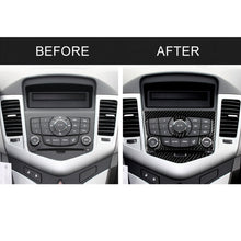Load image into Gallery viewer, Car Carbon Fiber CD Panel Decorative Sticker for Chevrolet Cruze 2009-2015, Left and Right Drive Universal, CD Panel