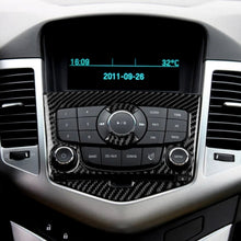 Load image into Gallery viewer, Car Carbon Fiber CD Panel Decorative Sticker for Chevrolet Cruze 2009-2015, Left and Right Drive Universal, CD Panel