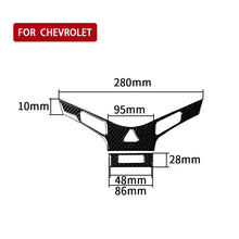 Load image into Gallery viewer, Car Carbon Fiber Air Conditioning Panel Decorative Sticker for Chevrolet Cruze 2009-2015, Left and Right Drive Universal, Air Conditioning