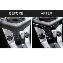 Load image into Gallery viewer, Car Carbon Fiber Air Conditioning Panel Decorative Sticker for Chevrolet Cruze 2009-2015, Left and Right Drive Universal, Air Conditioning