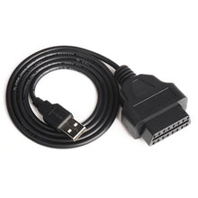 Load image into Gallery viewer, Car OBD 2 Female to USB Connector OBD Plug GPS Cable, Cable Length: 1m, Female to USB