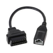 Load image into Gallery viewer, Car 3 Pin to 16 Pin OBD Cable for Honda, Cable Length: 40cm, 3 Pin to 16 Pin OBD Cable