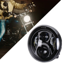 Load image into Gallery viewer, 7 inch Round LED Motorcycle Headlight Modified Spotlight for Honda, For Honda, For Honda Silver