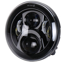 Load image into Gallery viewer, 7 inch Round LED Motorcycle Headlight Modified Spotlight for Honda, For Honda, For Honda Silver