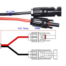Load image into Gallery viewer, MC4 to SAE Solar Power Cord Photovoltaic Connector, MC4 to SAE