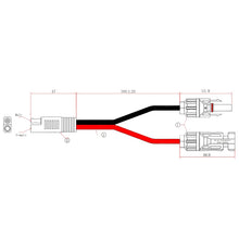 Load image into Gallery viewer, MC4 to SAE Solar Power Cord Photovoltaic Connector, MC4 to SAE