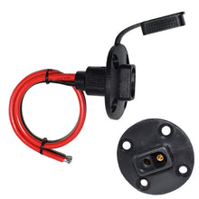 Load image into Gallery viewer, SAE Chassis Prefabricated Power Supply Cord with Dust Cover, SAE Power Cord