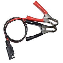 Load image into Gallery viewer, SAE to Crocodile Clip Power Cord Motorcycle Battery Charging Cable, Length: 1m, Length: 1m