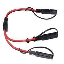 Load image into Gallery viewer, SAE One to Two Connection Extension Cable Car Power Cord, SAE One to Two