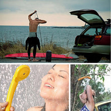 Load image into Gallery viewer, 12V Portable Outdoor Car Electric Shower Sprinkler Washer, Car Washer(Blue), Car Washer(Orange), Car Washer (Yellow)