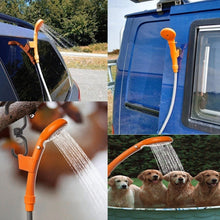 Load image into Gallery viewer, 12V Portable Outdoor Car Electric Shower Sprinkler Washer, Car Washer(Blue), Car Washer(Orange), Car Washer (Yellow)