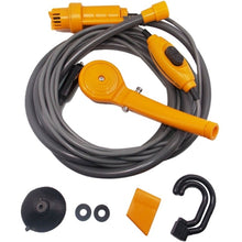 Load image into Gallery viewer, 12V Portable Outdoor Car Electric Shower Sprinkler Washer, Car Washer(Blue), Car Washer(Orange), Car Washer (Yellow)